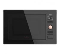 Cecotec 01402 forno a microonde Da incasso Microonde con grill 25 L 900 W Nero, Rosa