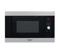 HOTPOINT ARISTON MF25G IX HA - MF25GIXHA Forno Microonde da incasso Inox - Grill 1000 W - 7 Livelli di Potenza - Altezza 39 cm - F159154