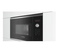 Microonde da incasso singolo - BOSCH SER4 - BFL523MS1F - Acciaio inox - 20 L - 38,2 x 59,4 x 31,7 cm