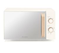 Flama Microonde 1831FL 20 L 700 W senza grill con funzione scongelamento e illuminazione LED Crema