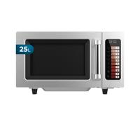 Cecotec Microonde Professionale Senza Piatto 25L FlatPro 2500 Touch. 1000W, Magnetron, Controlli Touch, Timer 60 Min, 100 Programmi, Potenza Regolabile, Scongelamento Uniforme, per massima precisione