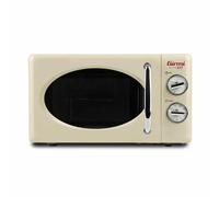 Girmi Forno a microonde con cottura combinata FM2105 700W 20L C/GRILL 800W FM21 VINTAGE PANNA