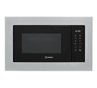 Microonde+grill INDESIT MWI 125 GX.1, capacità 25 l, potenza microonde max 900 W, Funzione grill, Potenza grill 1000 W, 7 livelli di potenza, Acciaio inox