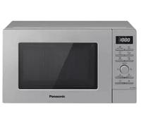 Microonde+grill PANASONIC NN-J19KSMEPG, capacità 20 l, potenza microonde max 800 W, Funzione grill, Potenza grill 1000 W, Funzione inverter, 5 livelli di potenza, Nero, Argento