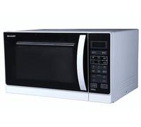 MICROONDE + GRILL SHARP R742WW, capacità 25 l, potenza microonde max 900 W, Funzione grill, Potenza grill 1000 W, 11 livelli di potenza, Bianco / Nero