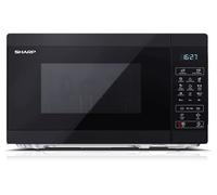 Sharp YC-MG02E-B forno a microonde Nero Microonde con grill Superficie piana 20 L 800 W