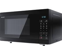 Forno A Microonde Digitale Sharp Yc-Mg81E-B 28Lt 1100 Watt Grill Defrost Timer