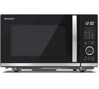 Forno A Microonde Flat Bad Sharp Yc-Qg204Ae-B Black - 20Lt 1000 Watt Defrost