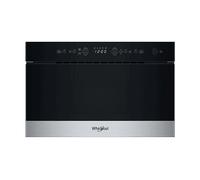 Microonde+grill WHIRLPOOL WMN574BX, capacità 22 l, potenza microonde max 750 W, Funzione grill, Potenza grill 700 W, 4 livelli di potenza, Nero, Acciaio inox