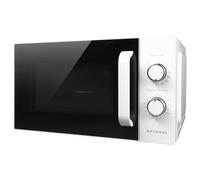 Microonde Grunkel con grill da 700 W 20 litri di capacità MWG-20MA con 6 livelli di potenza, sbrinamento e piatto da 24,5 cm.