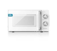 MICROONDE GRUNKEL MW-20MG, capacità 20 l, potenza microonde max 700 W, 6 livelli di potenza, Bianco