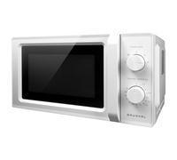 Microonde Grunkel senza grill da 700 W 20 litri di capacità MW-20MA con 5 livelli di potenza, sbrinamento e piatto da 24,5 cm.