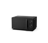 Microonde Hisense H20MOBP1HGI 20 L con grill Inverter nero, 700 W + 800 W, apertura laterale, comandi rotativi, piatto in vetro 25,5 cm - Nouvo