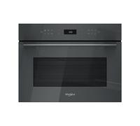 MICROONDE INCASSO WHIRLPOOL WCW7O7HTSSG, capacità 53 l, potenza microonde max 950 W, Funzione grill, Potenza grill 2000 W, 7 livelli di potenza, Funzione vapore, Grigio polvere