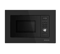 MICROONDE INTEGRAZIONE IMW-20BTN INFINITON (CRISTALLO NERO, 20 L, Potenza 800 W, Grill 1000 W, Capacità 20 l, Piatto 24,5 cm, Scongelatore)