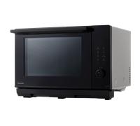 Panasonic NN-DS59NMETG Forno Microonde Combinato e Grill 4 in 1, Flatbed, 27 Litri, 1000W, Cottura a Due Livelli, Sensore Genius, 32 Programmi Automatici, Vassoio Grill, Pulizia Facile, Nero