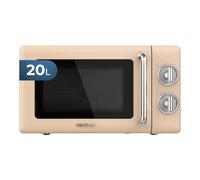 Microonde Meccanico da 20 L Proclean 3010 Retro Beige 700 W in 6 livelli timer