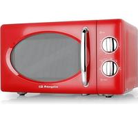 Microonde ORBEGOZO MI-2020, capacità 20 l, potenza microonde max 700 W, 6 livelli di potenza, Rosso