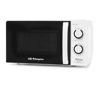 MICROONDE ORBEGOZO MI 2115, capacità 20 l, potenza microonde max 700 W, 6 livelli di potenza, Bianco