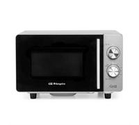 Microonde Orbegozo MIG 2047 CE 20 Litri 1150W con Grill Acciaio Inox e Scongelamento