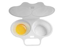 Microonde per la produzione di uova- Fornello a doppia cavità, vaporiera a ebollizione rapida | Gadget per uovasode, strumento da cucina per risparmiare per torta di mais con sandwich di uova