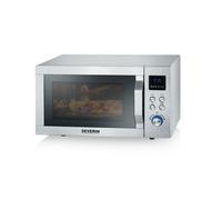 SEVERIN Microonde 3 in 1 con funzione grill e aria calda MW 7774 argento