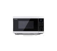 Sharp YC-MG02E-W forno a microonde Blu, Bianco Superficie piana 20 L 800 W