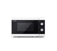 Microonde Sharp YC-MS01E-W 20L 800W Funzione Scongelamento Timer Rotativo