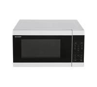 MICROONDE SHARP YC-MS51EW, capacità 25 l, potenza microonde max 900 W, 11 livelli di potenza, Bianco, Nero