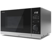 MICROONDE SHARP YC-PS254AE-S, capacità 25 l, potenza microonde max 900 W, 10 livelli di potenza, Argento