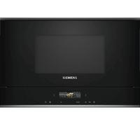 SIEMENS - Forno Microonde da Incasso BF722R1B1 con Capacità 21 Litri Potenza 900 Watt Colore Nero - SPEDIZIONE GRATUITA