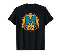 Micropenis Man Superhero Logo Divertente Imbarazzante Piccolo Pene Maglietta