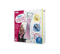 Microphone de karaoké pour enfants BigBen avec changeur de voix Rose