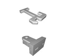 Microphone Mount Holder Compatible with SKADIS Pegboard System for Hama 21671