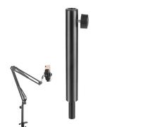Microphone TripoD Extension Tube, Accessori General Basic Passport, Supporto per Studio Podcast Live Stream, Ergonomico Proof Construction, Take Interview, Costruzione sicura