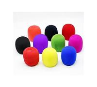 Microphone Windscreen, Colorful Mirophone Covers, Headset Windscreen,Mic Foam Covers for Varity of Headset,Colorful,10pc
