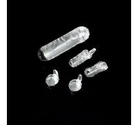 Micropiastre di pesatura in alluminio - 100 pezzi, 0,35 ml/1,12 ml/10 ml for bilancia analitica da laboratorio