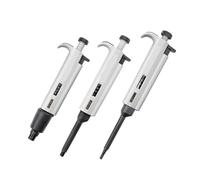 Micropipetta da laboratorio, Micropipetta da laboratorio, pipetta monocanale, pipetta in plastica regolabile digitale con punta(20-200ul)