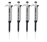 Micropipetta da laboratorio, Pipetta da laboratorio in plastica a canale singolo, digitale, regolabile, micropipetta, attrezzatura da laboratorio con punte for pipette(0.1-2.5ul)