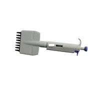 Micropipetta, Pipetta manuale a otto canali completamente sterilizzata con unità di stantuffo indipendente for ogni ugello(5-50μl)