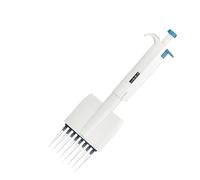 Micropipetta, Pipetta multicanale a volume variabile da 0,5μl a 300μl Micropipetta manuale digitale regolabile a 8/12 canali Calibrazione Facile(8 Channels 0.5-10ul)