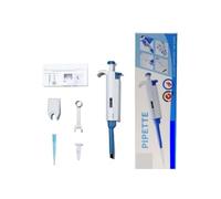 Micropipetta, Pipetta, Pipetta for pipette digitale regolabile Pipetta for pipette Forniture mediche Pipettatore con punte for pipette Attrezzatura da laboratorio(0.5-5ml)