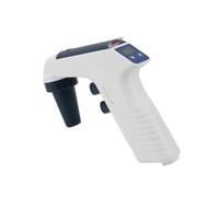 Micropipetta, Pipettatrice digitale automatizzata, riempitrice di pipette, laboratorio, uso ospedaliero, erogatore dosaggio for liquidi con base rotonda piccole dimensioni, 6 turni