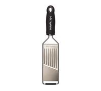 Microplane Grattugia da cucina Mandolina Acciaio inossidabile Nera Serie Gourmet ideale per Patata, Carota, Cetriolo, Zucchina e Barbabietola