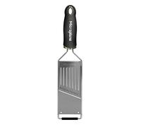 Microplane Grattugia da cucina Mandolina julienne Acciaio inossidabile Nera Serie Gourmet ideale per Patata, Mela, Carota, Zucchina e Cavolo