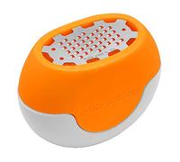 Microplane Grattugia Zester Flexi Zesti Fine Arancio Acciaio inossidabile e silicone per limoni, arance e altri agrumi