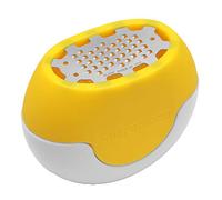 Microplane Grattugia Zester Flexi Zesti Fine Giallo Acciaio inossidabile e silicone per limoni, arance e altri agrumi