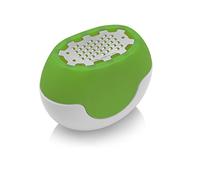 Microplane Grattugia Zester Flexi Zesti Fine Verde Acciaio inossidabile e silicone per limoni, arance e altri agrumi