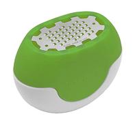 Microplane Grattugia Zester Flexi Zesti Fine Verde Acciaio inossidabile e silicone per limoni, arance e altri agrumi