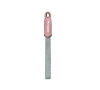 Microplane Grattugia Zester Rosa Malva ideale per Agrumi, Formaggio a Pasta dura, Zenzero, Cioccolato e Noce Moscata con Lama Fine - Made in USA